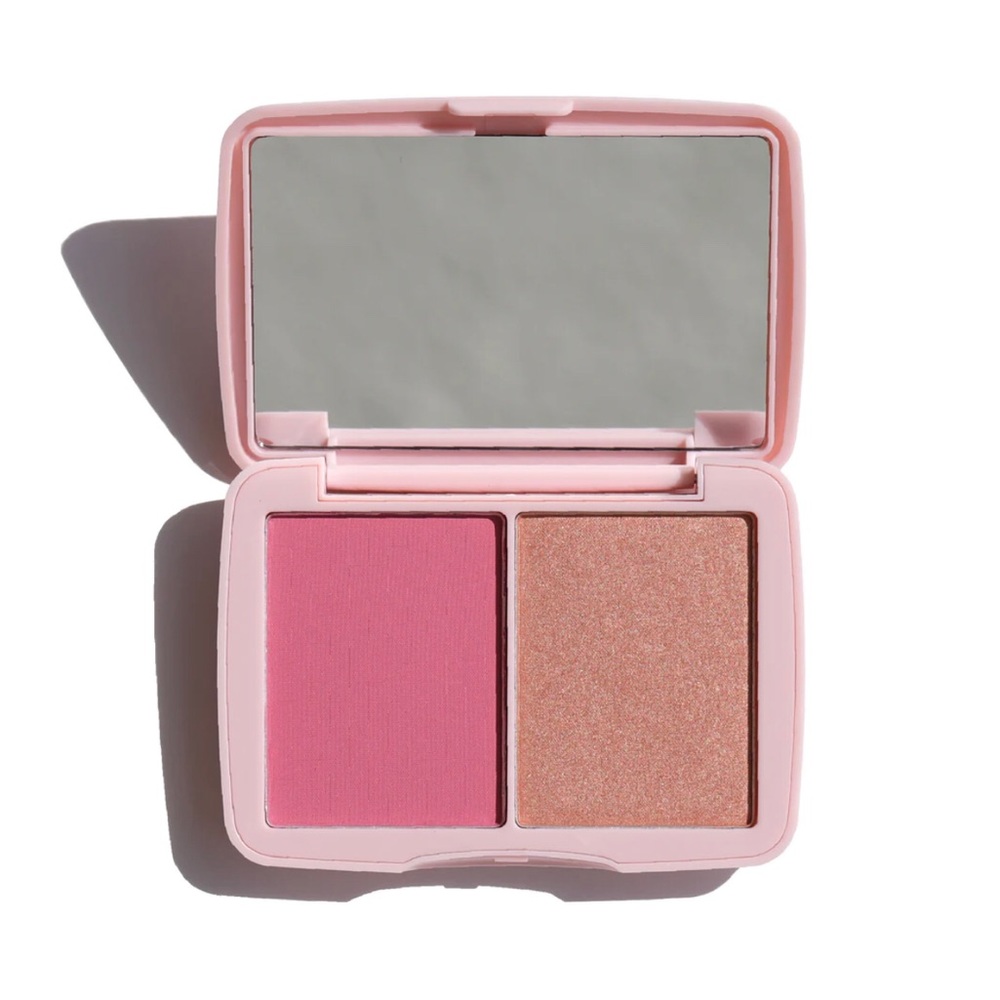 ❤️ SALE! Half Caked Double Dipper Color Duo Highlighter & Blush Duo